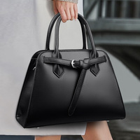 Sac à bandoulière zippé grande capacité pour femme, style coréen, luxe vintage, rétro, tendance, nouvelle collection 2025, mode urbaine et simplicité