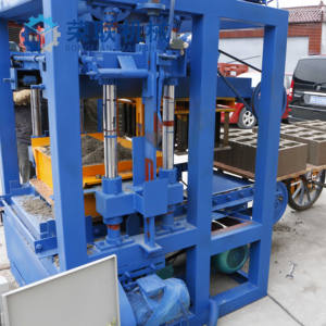 Fabrik Direkt vertrieb <span class=keywords><strong>Qt4</strong></span>-24 Profession elle Batch Beton Ziegel herstellung Maschine Fabrik Preis - Product Image 4