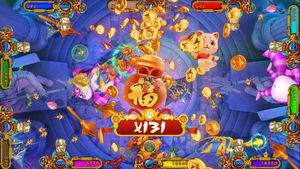 Nút Bắn Cá Trò Chơi 2 4 6 8 10 Chỗ Ngồi Hoàn Toàn Mới Ocean <span class=keywords><strong>King</strong></span> 3 Plus Wonder Cat 'S Fortune - Product Image 6