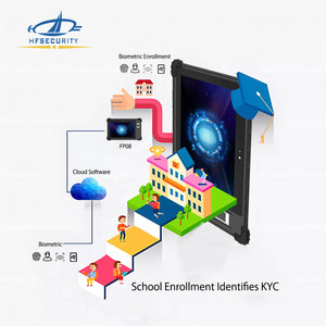 Hfsecurity fp08 8 inch cầm tay di động Android sinh trắc học máy tính bảng mặt nhận dạng thẻ vân tay gồ ghề máy tính bảng công nghiệp - Product Image 2