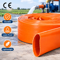 Tuyau PVC anti-explosion haute résistance de 4 pouces : Tuyau d'incendie haute pression, tuyau de transport d'eau pour l'exploitation minière et tuyau d'alimentation en eau pour ranch