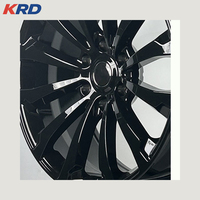 Rines Monobloque de Alto Rendimiento de 16-20 Pulgadas 5x120 ET38 72.6mm CB, Multirradio, Acabado Negro Mate, PCD/ET Personalizado para Ruedas de SUV