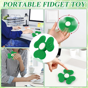 Articles pour paniers de Pâques : Jouets sensoriels anti-stress pour enfants et adultes, Spinner sensoriel avec poignée texturée, Jouet de bureau pour le soulagement de l'anxiété - Product Image 5