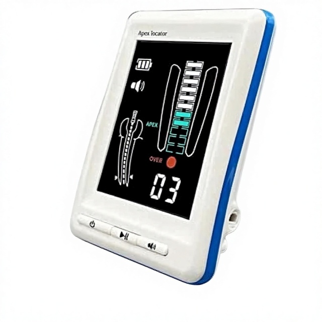 Apex Locator Endodontics Oral Teeth LCD Screen Dental Root Canal Finder Measure Class I Lab Equipment Endodontic Therapy
