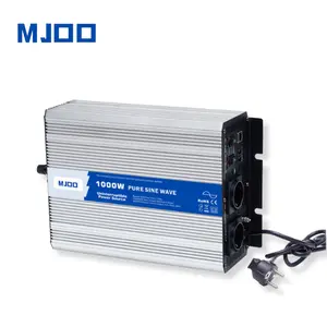 MJOO saf sinüs dalgası şarjlı inverter 1000w 12V dc ila 220V ac güneş invertörü UPS fonksiyonu ile pil şarj cihazı