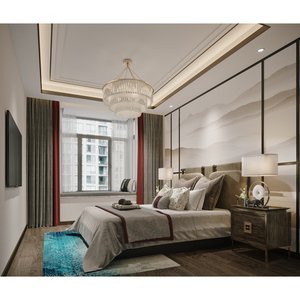 Designer Luxury Bedroom Furniture Full <b>Set</b> Villa Penthouse Suite for 5 Star Hotel and High End Villa - Product Image 5