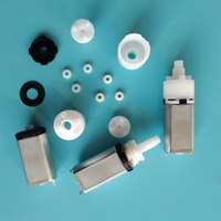Skylon kotak gir plastik kecil, Kustom M0.1,M0.2,M0.3 untuk mainan 24CV motor dc