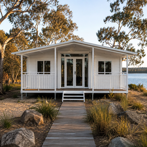 Casa Prefabricada de Lujo, Moderna y Móvil, Cabaña para Huéspedes de Bodega en <span class=keywords><strong>España</strong></span>, Lista para Habitar, Expandible, con Cocina - Product Image 1