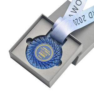 Trophée vierge en cristal émaillé coloré, médailles personnalisées et coupe de sport, trophée en cristal, vente en gros - Product Image 6