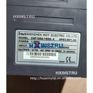 1 ชิ้น ใช้แล้ว อินเวอร์เตอร์ CHF100A-1R5G-4 1.5KW 380V H - Product Image 2