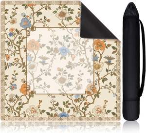 Conception personnalisée Mahjong Nappe Jeux de société Tapis antidérapant en caoutchouc Poker Tapis de table Chinoiserie Domino Tuile Jeu Tapis de table - Product Image 1