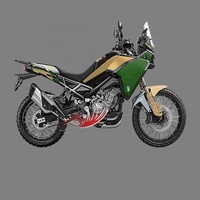 Autocollants de pneus de moto en gros TZ216, autocollants de moto en film laser, design pour CFMOTO 450MT
