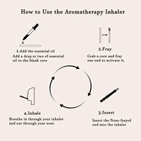 Diffuseur personnel en bois portable, inhalateur d'aromathérapie pour huile essentielle, bâton inhalateur nasal
