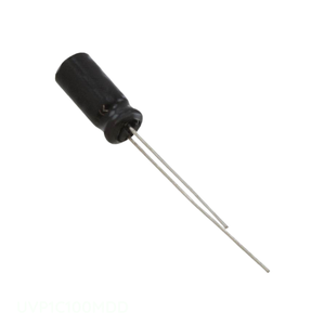 ตัวเก็บประจุแบบ Through Hole UVP1C100MDD 10 ยูเอฟ คาปาซิเตอร์อะลูมิเนียม 10UF 20% 16V แบบขาเรเดียล TH - Product Image 1