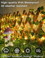 IP44 LED String Garten leuchten Fairy Line Green Leaf Garland Style Warmweiß Farbe Indoor Outdoor Weihnachten Dekorative Beleuchtung