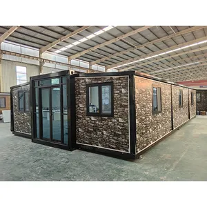 40 Foot 20 Foot 30'Ft 2 Bedrooms Modular Shipping China Expandable Container House Home Price With 2 3 4 Bedroom