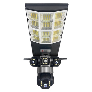 Telecamera PTZ Solare Wireless 6MP Bestseller per Illuminazione Stradale, Visione Notturna Grandangolare, Vista a 360°, Tripla Sorveglianza con Archiviazione Cloud - Product Image 1