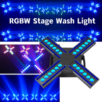 Professionelles 120W Vorhang-LED-Moving-Head-Licht 4-in-1 RGBW Bühnenbeleuchtungseffekt für DJ-Equipment und Aufführungen