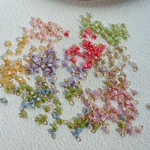 Perles en résine 3D pour nail art, fleurs plates de 3,5 mm, accessoires de bijoux DIY, bling-bling, en plastique, collection Printemps 2024, origine Yiwu - Product Image 3