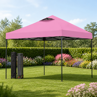 Parasol de camping extérieur léger, imperméable, résistant aux intempéries, double couche, installation rapide, coupe-vent, mini-tente pour la maison et le jardin