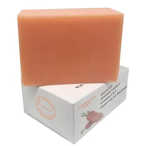 कस्टम सूत्र Argan तेल विटामिन सी विरोधी उम्र बढ़ने के लिए गाजर साबुन चमक त्वचा whitening