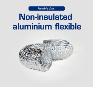 Secador <span class=keywords><strong>de</strong></span> <span class=keywords><strong>conductos</strong></span> <span class=keywords><strong>de</strong></span> papel <span class=keywords><strong>de</strong></span> aluminio flexible no aislado flexible industrial Escape <span class=keywords><strong>de</strong></span> calefacción y refrigeración para ventilación HAVC - Product Image 4