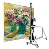 Impresora Vertical Automática para Impresión de Paredes en 3D con Cabezal de Impresión Epson DX7 de Última Generación