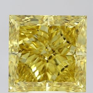 Diamante suelto talla princesa VS2 que ofrece un brillo intenso y una apariencia limpia en forma cuadrada atemporal para la fabricación de joyas. - Product Image 1