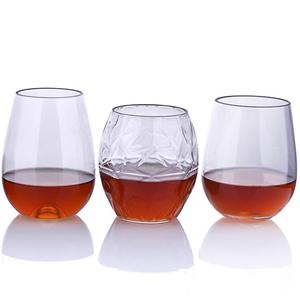 Gobelet à vin en plastique, verre en plastique, acrylique, Polycarbonate, tasse à vin, gobelet à Whisky, 12 oz 14oz 16oz 18oz - Product Image 2