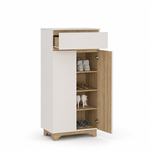 Meuble à chaussures moderne avec tiroir et rangement pour jusqu'à 12 paires - Product Image 3