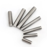 Corrosion Resistant Nickel Alloy Rod DIN931 Hastelloy C276 Double Head Stud Bolt Thread Rod