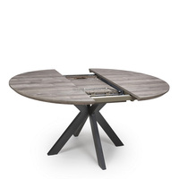 Nouvelle table de salle à manger en bois, gain de place, réglable et extensible, table de cuisine extensible