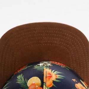Casquettes de baseball en coton ajustables à visière plate, style Y2K Hip-hop, unisexe adulte, motif ananas métallique, pour fêtes et usage quotidien - Product Image 5