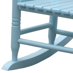 Chaise à bascule sécurisée pour enfants en bois de peuplier, chaise de jardin pour tout-petits, finition non toxique, chaise en bois ergonomique pour la crèche - Product Image 4