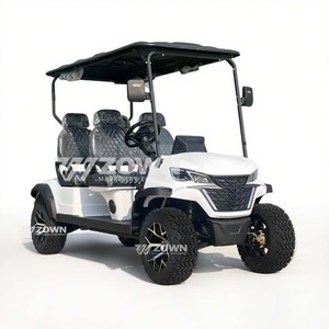 OEM Custom 4 Seater Electric Golf Cart <b>72V</b> Lithium Golf Buggy For Golf Course & Resort Sightseeing - Product Image 3