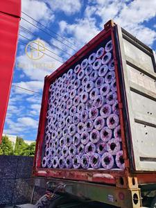 迅速発送 8x10フィート PVCコーティング 防水 重量級織物 クリアシート ターポリン ホームテキスタイル ウィンターカバー バー - Product Image 4