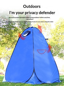 Tenda Portatile Camouflage per Campeggio, Doccia, Spogliatoio, Pesca, Impermeabile Quattro Stagioni, Calda e a Montaggio Rapido - Product Image 2