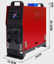 Riscaldatore ad Aria Diesel 5000W con Corpo in Plastica 12V 24V Verticale Tutto in Uno 	 Riscaldatore per Quartieri del Guardiano del Faro Artico CE Good ND02008 - Product Image 2