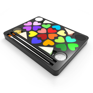 Siêu Tháng Ba Mới Tùy Chỉnh Sinh Thái Tổ Chức Sự Kiện Halloween Trẻ Em Neon Phát Sáng Trong Bóng Tối Quân Sự Waterbased Tạo Nên Khuôn Mặt Sơn - Product Image 6