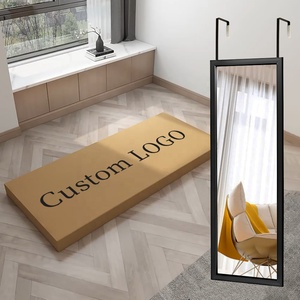 Wall Hanging <strong>Door</strong> <strong>Mirror</strong> Bedroom Full-length <strong>Mirror</strong> Dressing Hole Free Home Fitting Over <strong>Back</strong> <strong>Door</strong> <strong>Mirror</strong> - Product Image 6