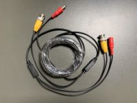 Venta caliente 5m 10m 15M 20M 30m 40M 50m BNC + DC Cable de extensión utilizado para cámara de sistema de seguridad CCTV DVR video