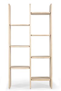 Estantería de madera de la mejor calidad, modelo abierto, color blanco, madera de mango TC, precio al por mayor, colección de muebles. - Product Image 2