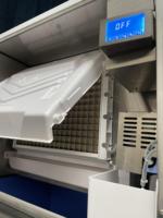 Système de refroidissement par air d'usine de machine à glaçons automatique commerciale de vente chaude avec des composants de noyau de compresseur et de pompe