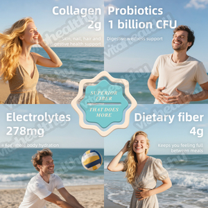 Vitahealthy OEM ODM Private Label pura fibra organica naturale probiotici in polvere bevanda con <span class=keywords><strong>collagene</strong></span> per la perdita di peso degli adulti - Product Image 5