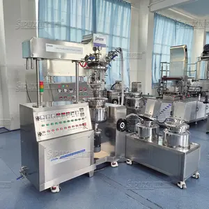 SPX Good Quality Vacuum Homogenizer Emulsifier Mixer Tank Cosmetic Cream Making Machine