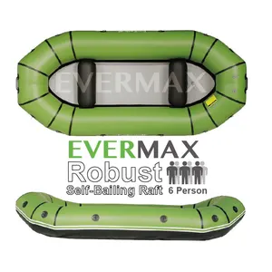 4-6 personnes double kayak radeau bateaux gonflables fabricants gonflable vitesse rafting bateau tpu kayak inflables bateau à vendre