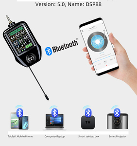 N37 Portable Wireless Microphone <b>Rechargeable</b> mike with DSP anti howling noise reduction BT reverb vocal elimination for Singing - Product Image 5