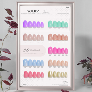 Easywell Venta caliente de lujo corto ovalado acrílico 30 piezas de <span class=keywords><strong>uñas</strong></span> al por mayor de alta calidad suave Gel sólido Navidad prensa en las <span class=keywords><strong>uñas</strong></span> - Product Image 4