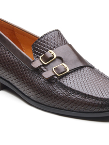 Mocasines de Cuero Marrón Premium para Hombre, Zapatos de Vestir de Cuero Genuino, Casuales de Oficina, Cómodos, Hechos a Mano, de Lujo - Product Image 5