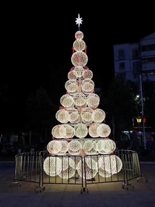 <b>Christmas</b> <b>Tree</b> with Lights for Theme Park Resort Winter Festival and Commercial Holiday Decoration - Product Image 1